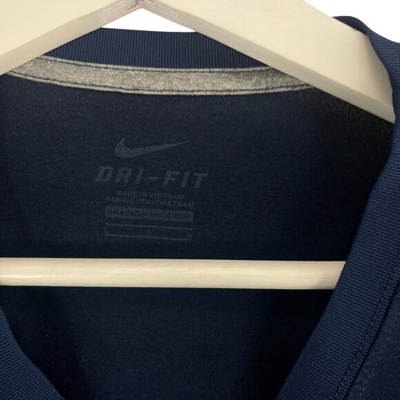 Nike Dri-Fit Team Tee Shirt Penn State Logo Navy Blue L Short Sleeve Casual - Picture 4 of 6